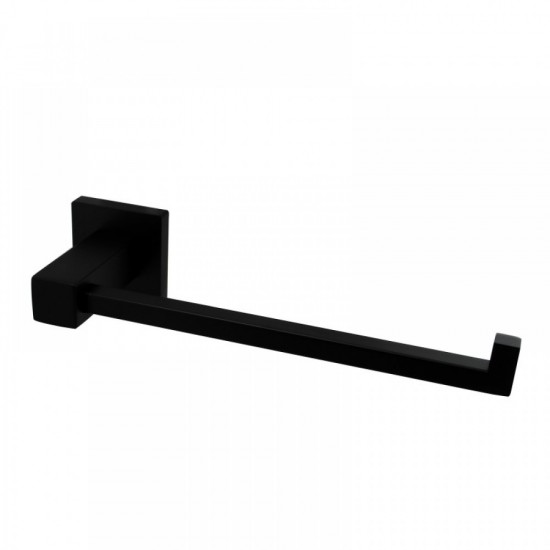 Ottimo Nero Black Towel Ring 250mm